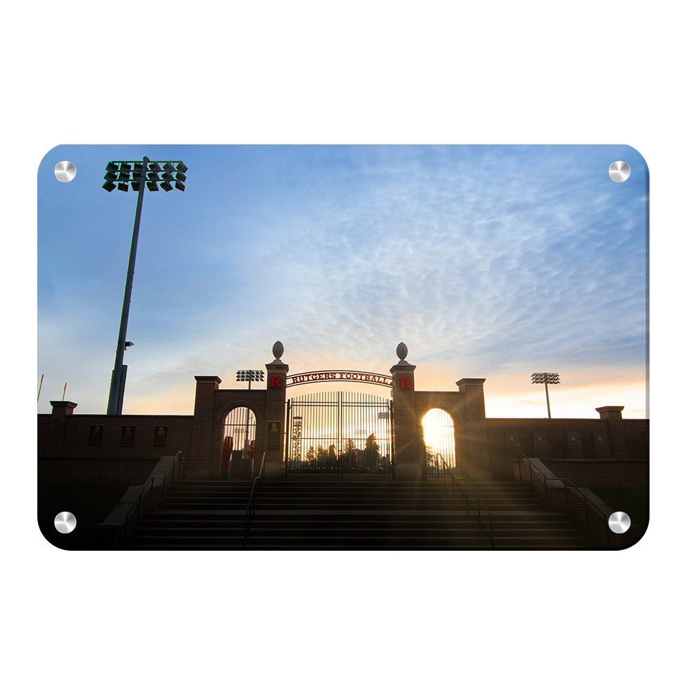 Rutgers Scarlet Knights - Rutgers Football - College Wall Art #Canvas