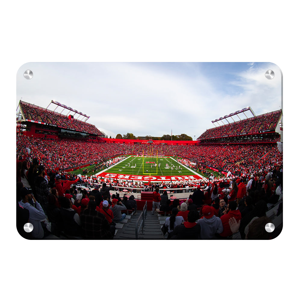 Rutgers Scarlet Knights - Rutgers SHI Stadium - College Wall Art #Canvas