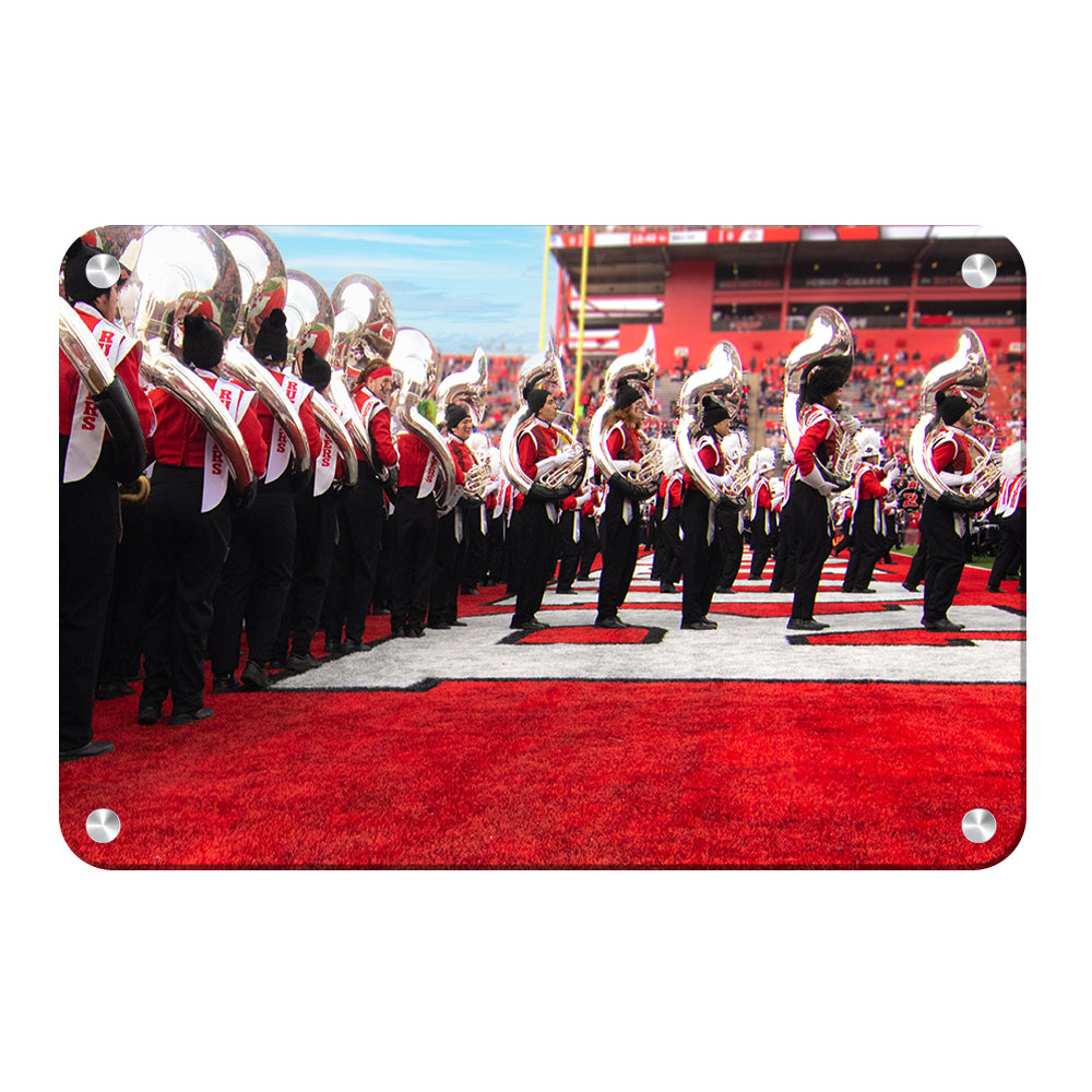 Rutgers Scarlet Knights - Rutgers Marching Band - College Wall Art #Canvas