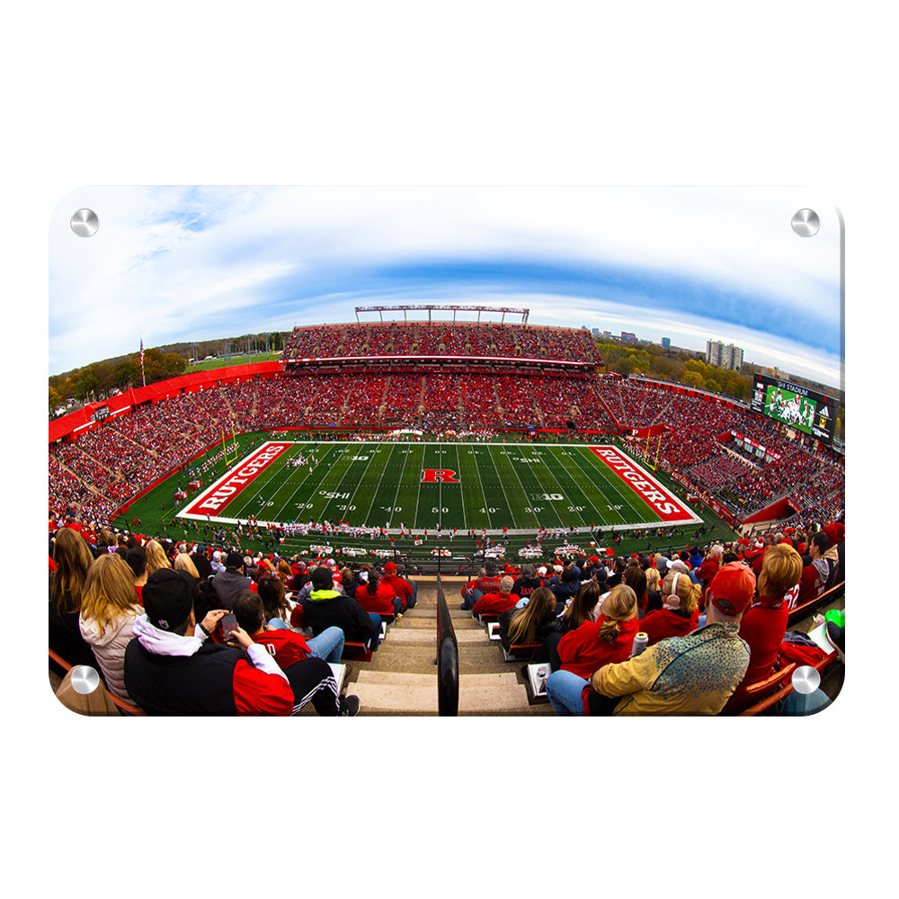 Rutgers Scarlet Knights - Bird's Eye View of SHI Stadium