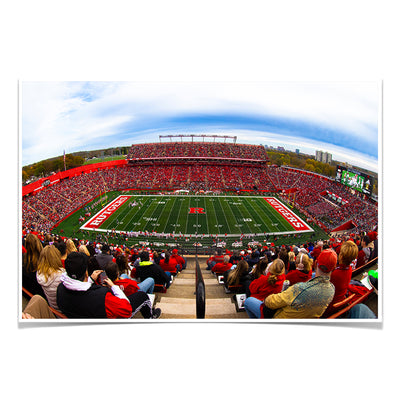 Rutgers Scarlet Knights - Bird's Eye View of SHI Stadium