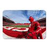 Rutgers Scarlet Knights - Scarlet Knight End Zone - College Wall Art #PVC