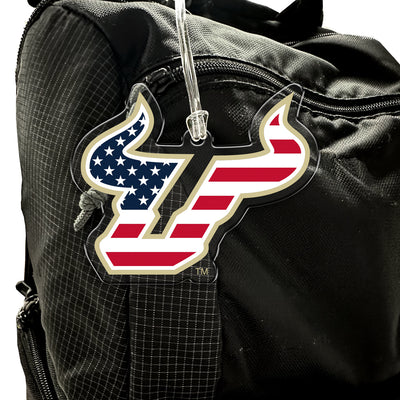 USF Bulls - USF Stars and Stripes Ornament & Bag Tag