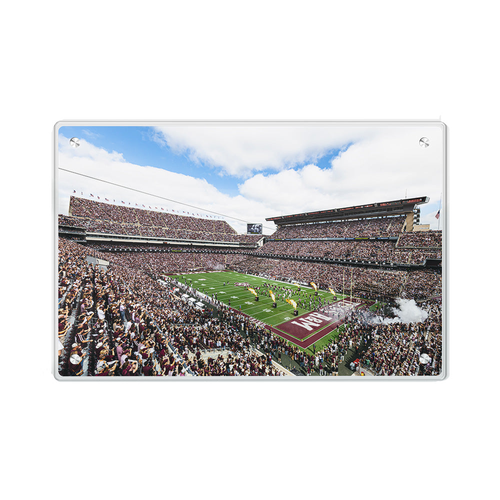 Texas A&M - Enter Texas A&M Aggies - College Wall Art #Canvas 