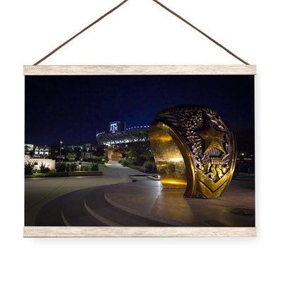 Texas A&M - The Ring - College Wall Art #Hanging Canvas