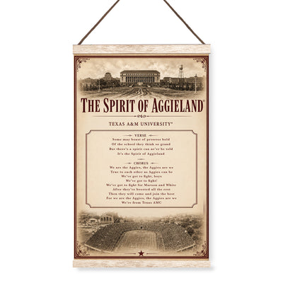 Texas A&M Aggies - Sesquicentennial Vintage The Spirit of Aggieland