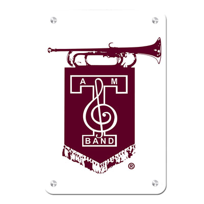 Texas A&M - Texas A&M Bugle Band - College Wall Art #Metal