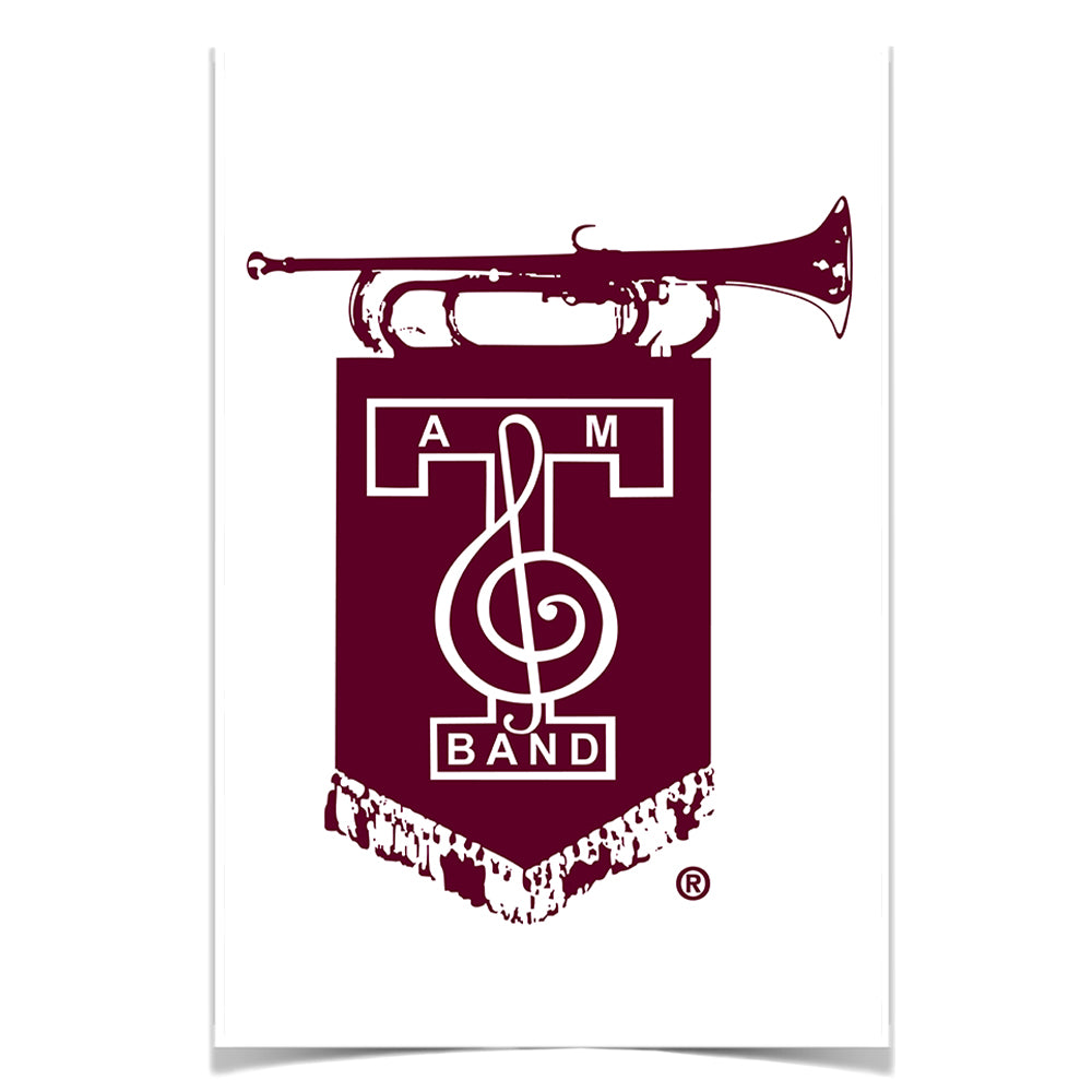 Texas A&M - Texas A&M Bugle Band - College Wall Art #Canvas