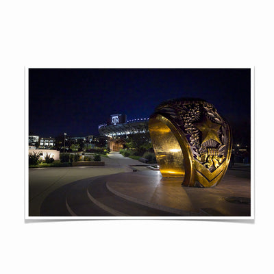 Texas A&M - The Ring - College Wall Art #Poster