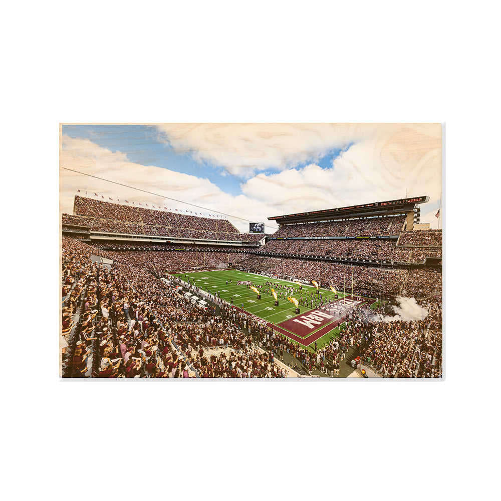 Texas A&M - Enter Texas A&M Aggies - College Wall Art #Canvas 