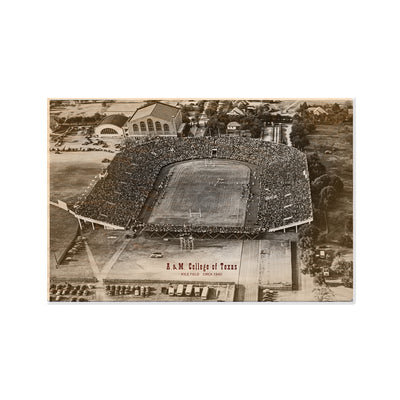 Texas A&M Aggies - Sesquicentennial Vintage Kyle Field Circa 1940
