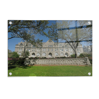 Tulane  Green Wave - Gibson Hall - College Wall Art #Acrylic