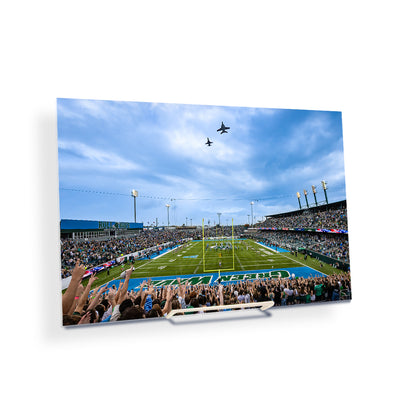 Tulane  Green Wave - Green Wave Flyover - College Wall Art #Acrylic Mini