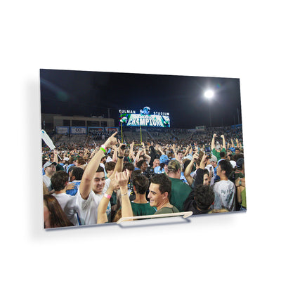 Tulane  Green Wave - Tulane Fans Storm the Field - College Wall Art #Acrylic Mini