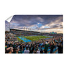 Tulane Green Wave - Yulman Stadium Sunset - College Wall Art #Wall Decal