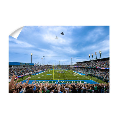 Tulane  Green Wave - Green Wave Flyover - College Wall Art #Wall Decal