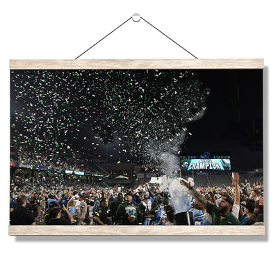 Tulane  Green Wave - American Athletic Conference Champions - College Wall Art #Hanging Canvas