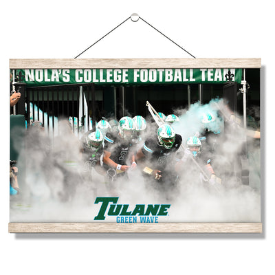 Tulane  Green Wave - NOLANS College Football Team - College Wall Art #Hanging Canvas