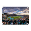 Tulane Green Wave - Yulman Stadium Sunset - College Wall Art #Metal