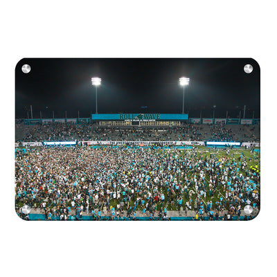 Tulane Green Wave - American Champions Storm the Field - College Wall Art #Metal