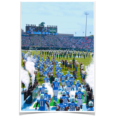 Tulane Green Wave - Enter Tulane Football - College Wall Art #Poster