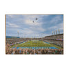 Tulane  Green Wave - Green Wave Flyover - College Wall Art #Wood