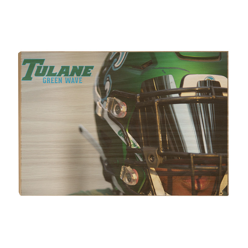 Tulane  Green Wave - Tulane Green Wave Football - College Wall Art #Canvas