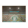 Tulane Green Wave - Yulman 10 Year American Conference Champions Storm the Field - College Wall Art #Wood