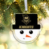 UCF Knights - UCF Snowman Head Ornament