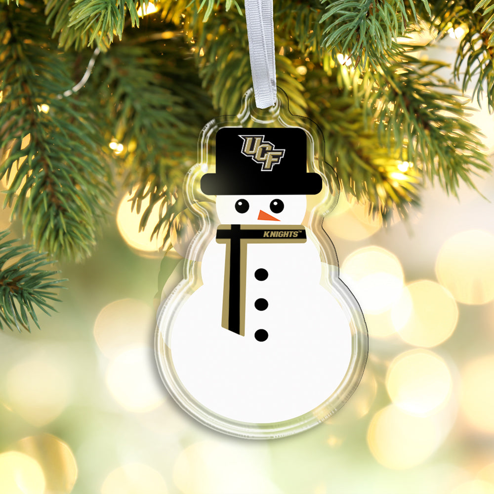 UCF Knights - UCF Snowman Ornament