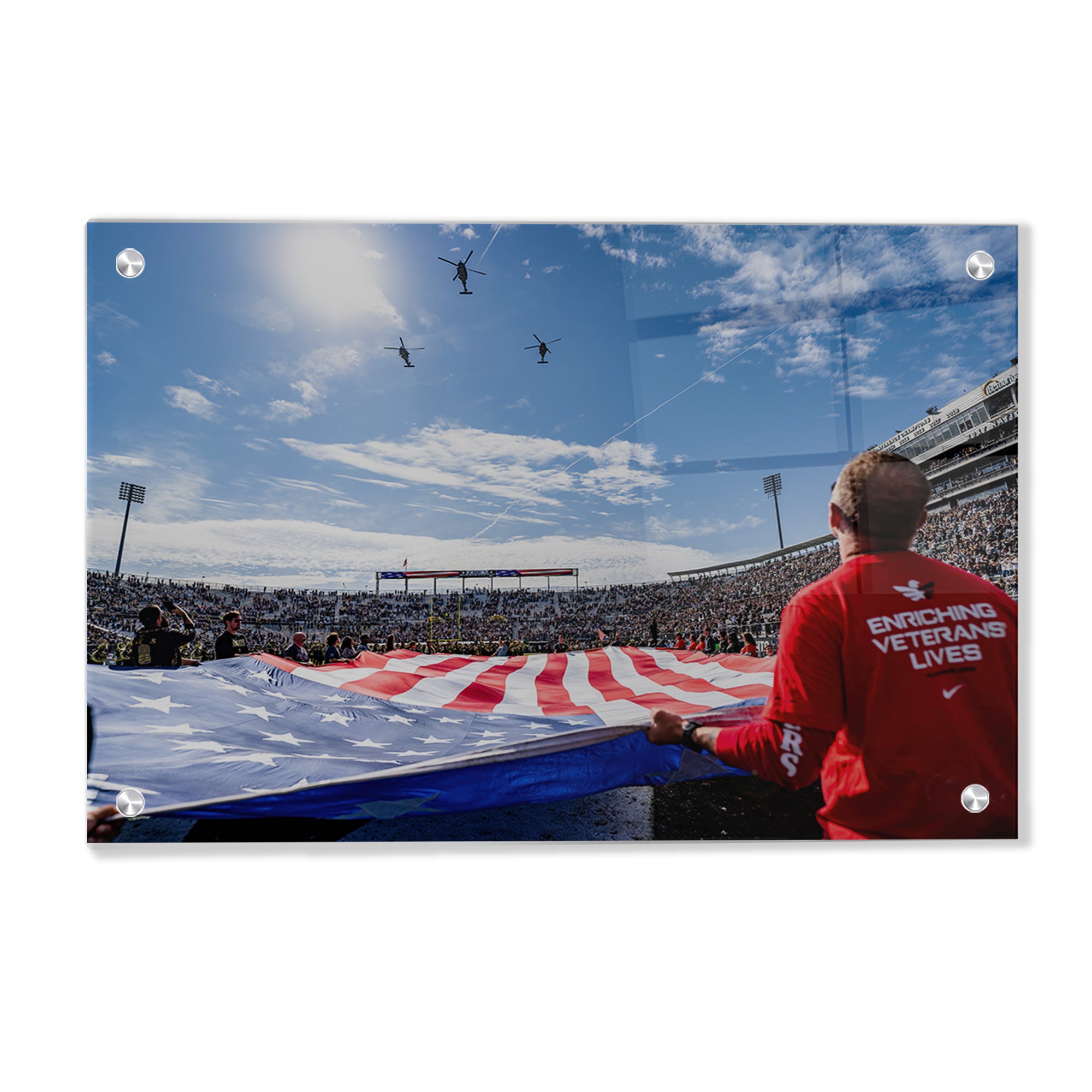 UCF Knights - UCF Flyover - College Wall Art #Canvas 