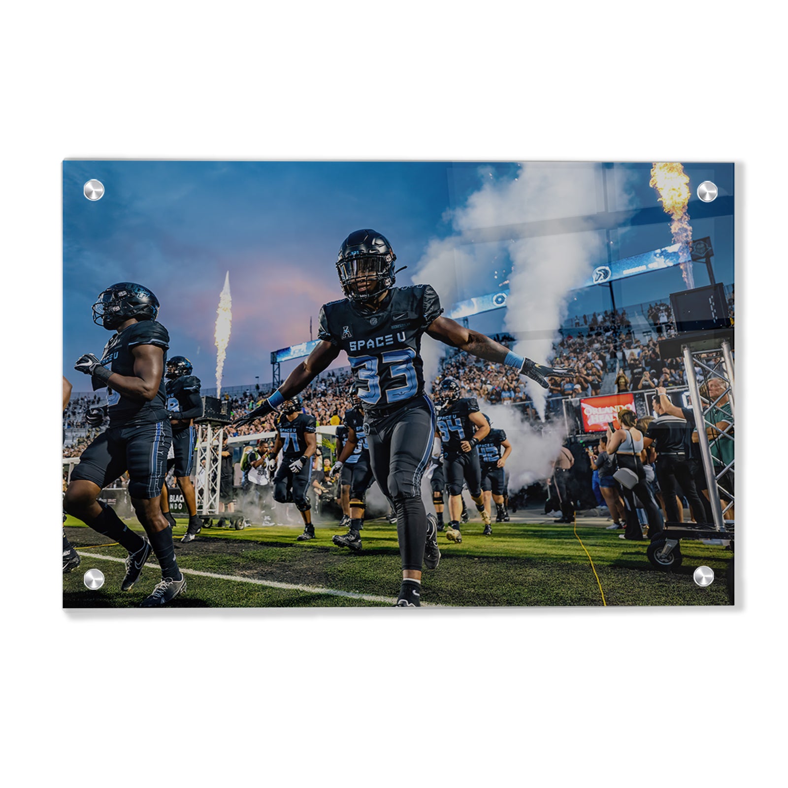 UCF Knights -  Enter UCF - College Wall Art #Canvas 
