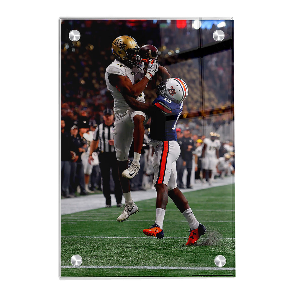 UCF Knights - The Catch 2017 Peach Bowl - College Wall Art #Canvas