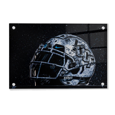 UCF Knights - Space Helmet - College Wall Art #Acrylic