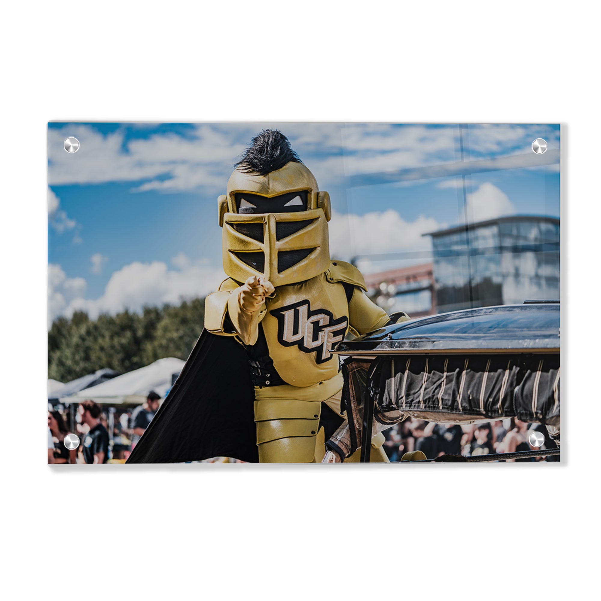 UCF Knights - Knightro - College Wall Art #Canvas