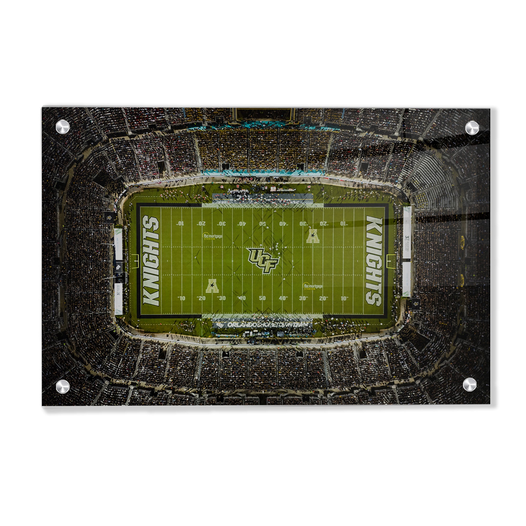 UCF Knights - Knights Over Head - College Wall Art #Canvas