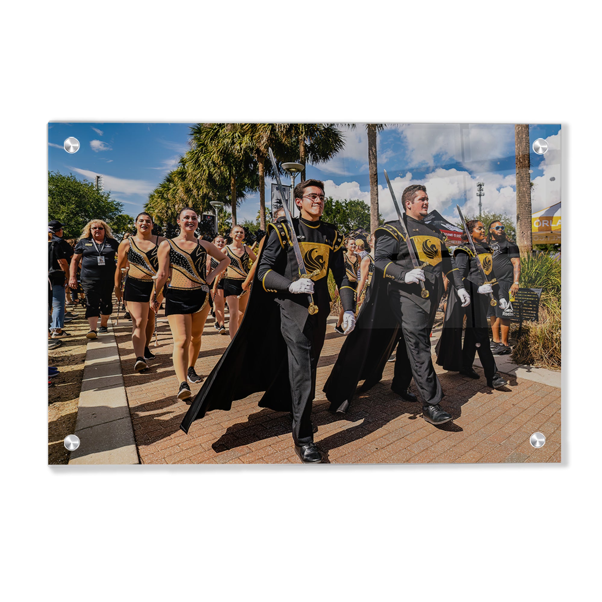 UCF Knights - Knight Walk - College Wall Art #Canvas 