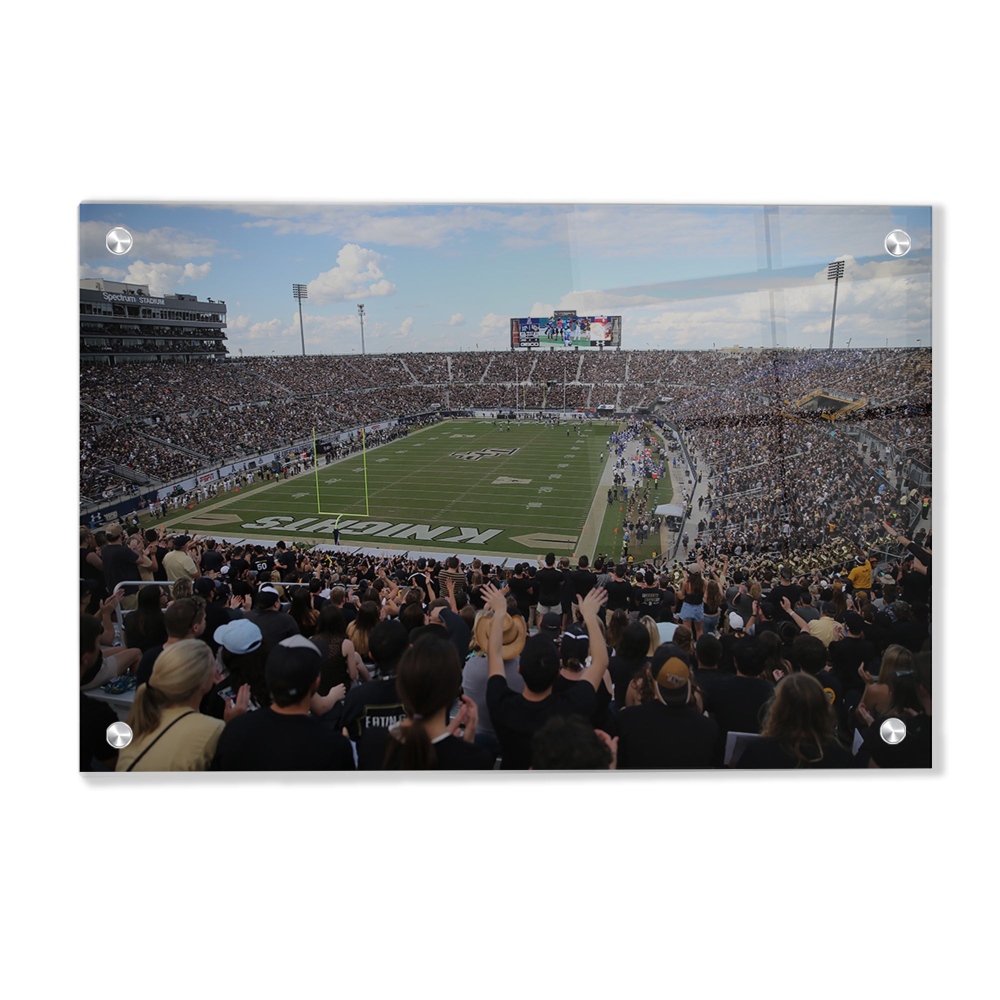 UCF Knights - Black Out - College Wall Art #Canvas