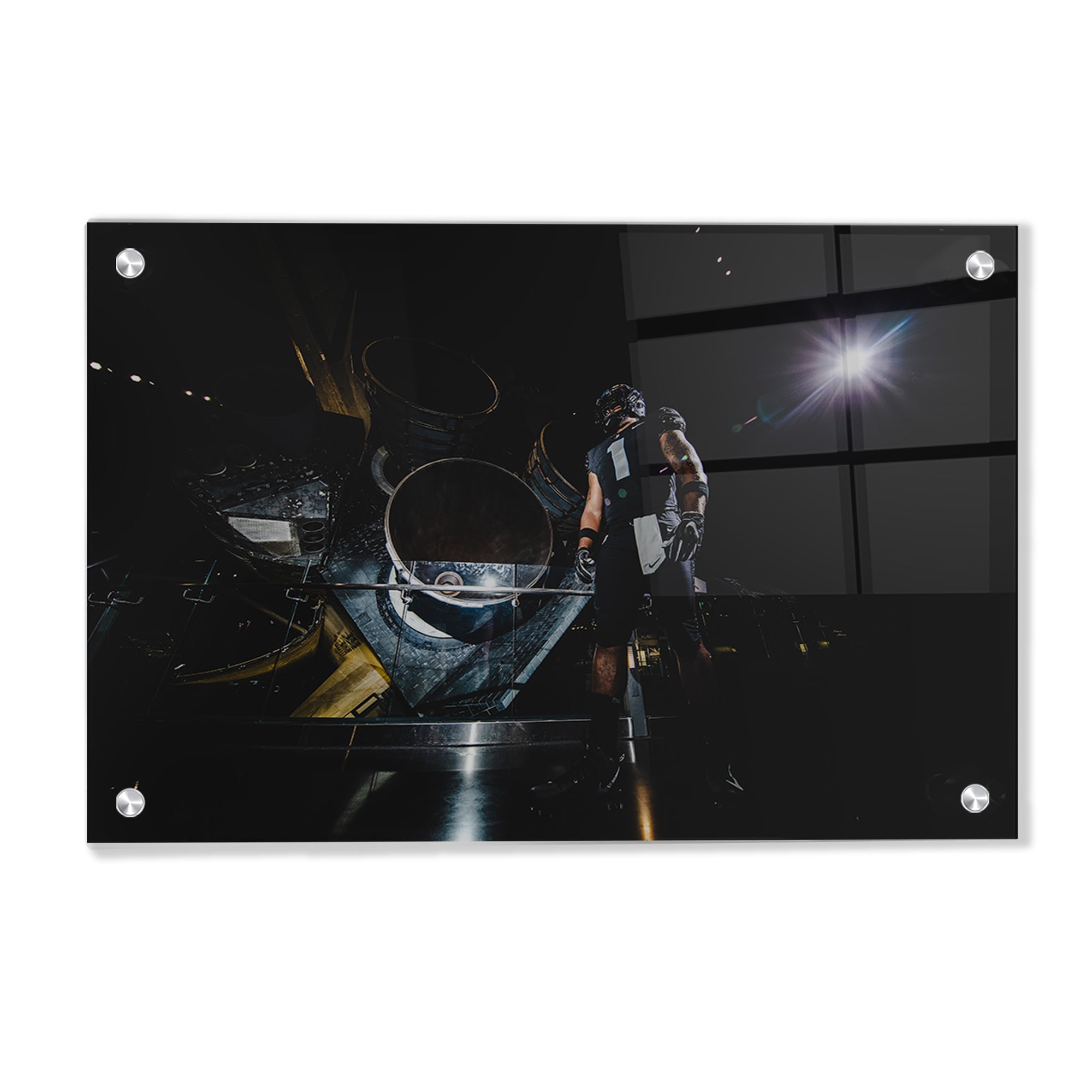 UCF Knights - Space Uniform - College Wall Art #Canvas