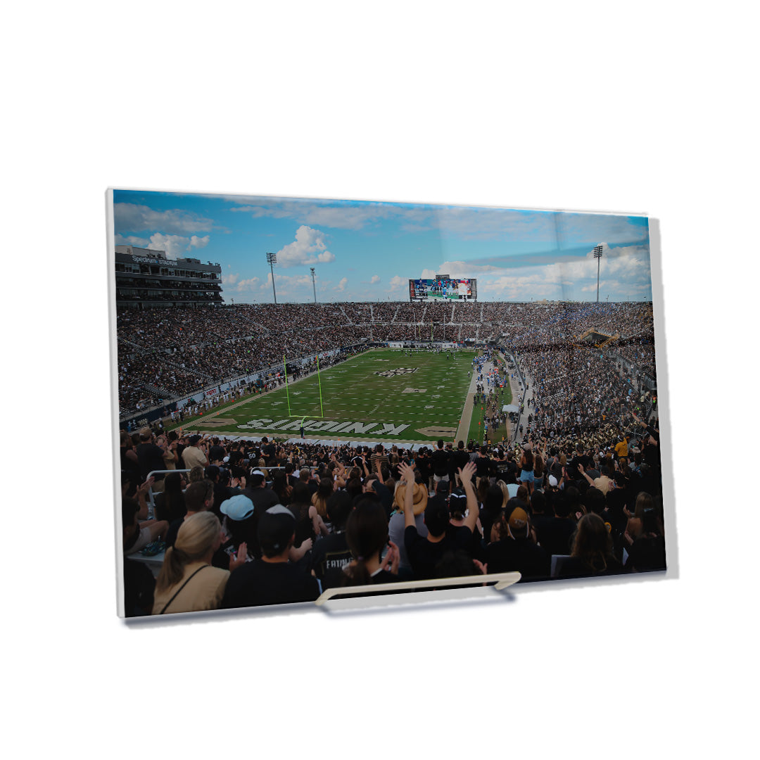 UCF Knights - Black Out - College Wall Art #Canvas