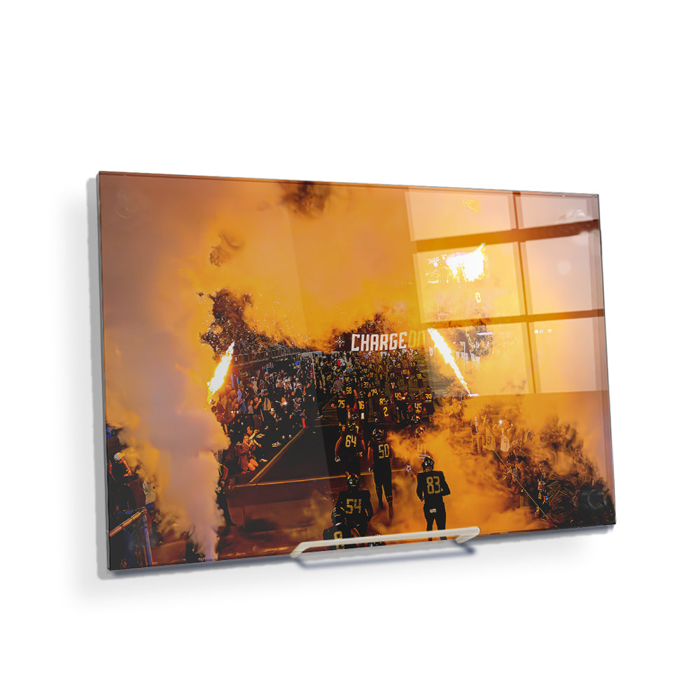 UCF Knights - Charge On - College Wall Art #Canvas