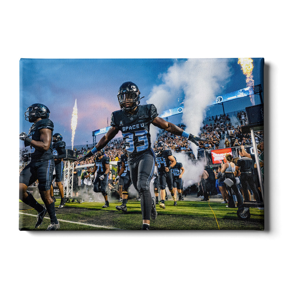 UCF Knights -  Enter UCF - College Wall Art #Canvas 