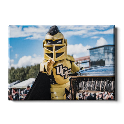 UCF Knights - Knightro - College Wall Art #Canvas