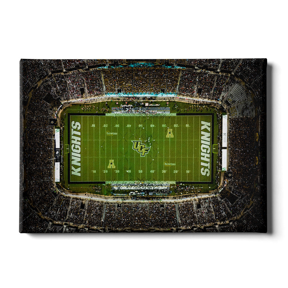 UCF Knights - Knights Over Head - College Wall Art #Canvas