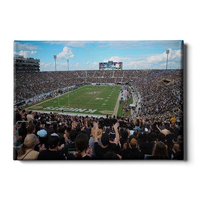 UCF Knights - Black Out - College Wall Art #Canvas