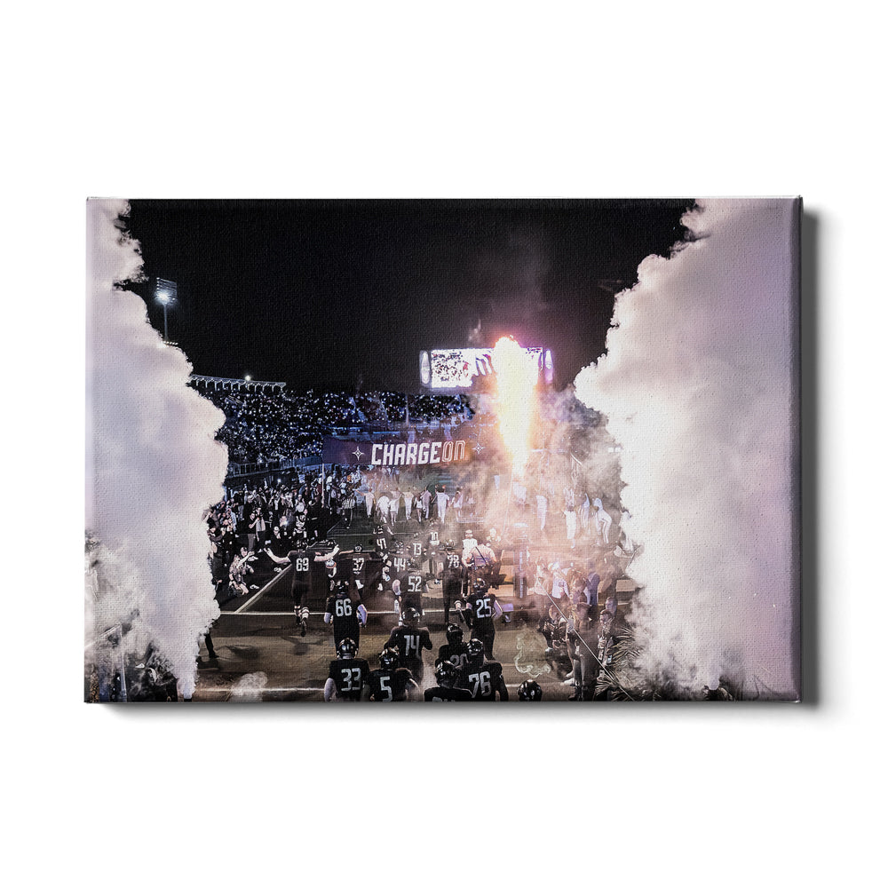 UCF Knights - Knight Entrance - College Wall Art #Canvas 