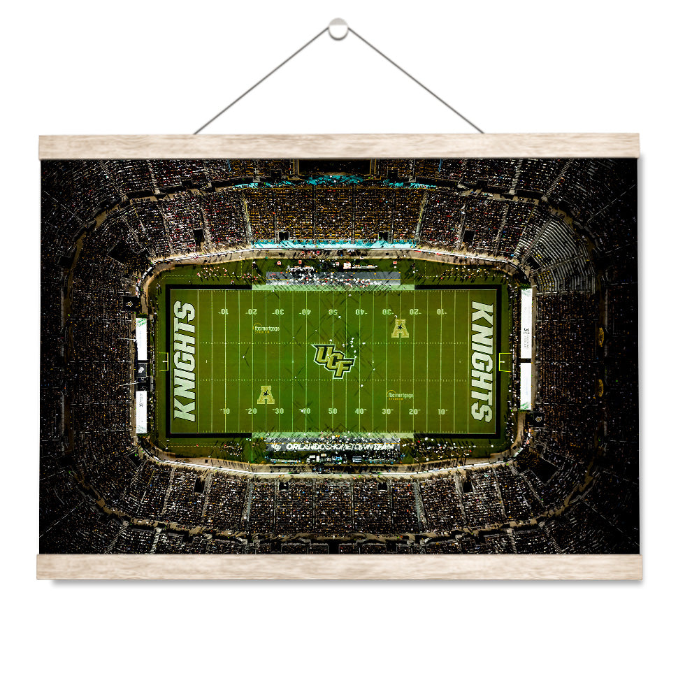 UCF Knights - Knights Over Head - College Wall Art #Canvas