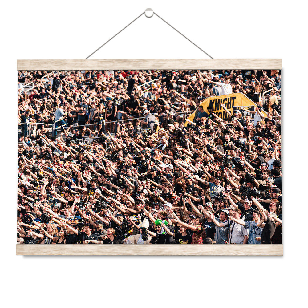 UCF Knights - Knightmare -  College Wall Art #Canvas