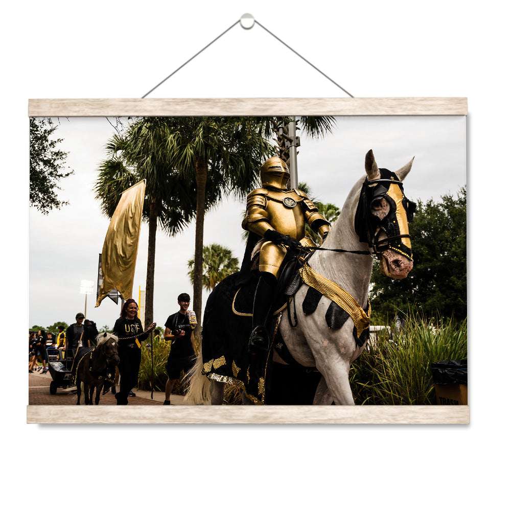 UCF Knights - UCF Knight - College Wall Art #Canvas 