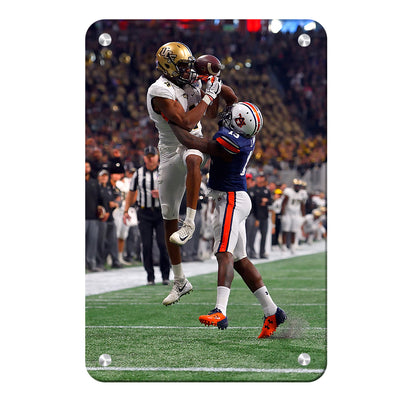 UCF Knights - The Catch 2017 Peach Bowl - College Wall Art #Metal